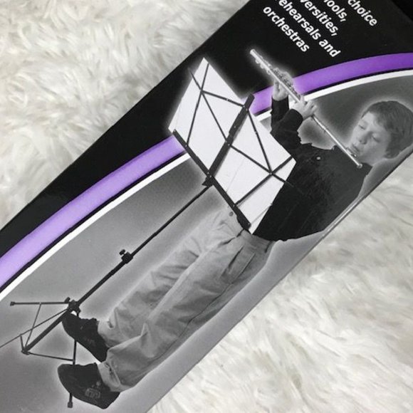 On Stage Stands Compact Sheet Music Telescoping Stand - Picture 4 of 11